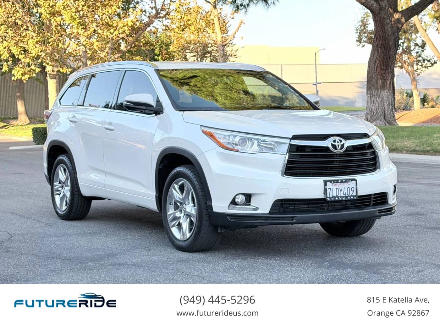 2015 Toyota Highlander Limited — SUV — 160,936 mi — Orange, CA