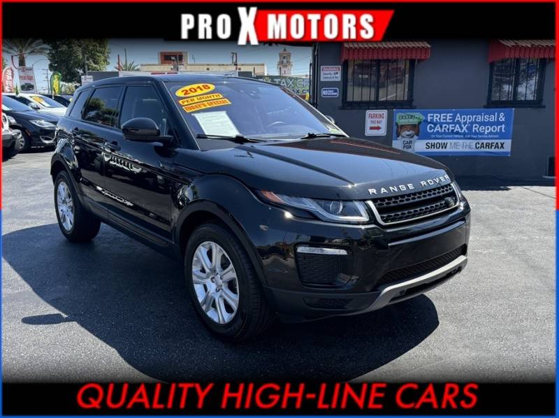 2018 Land Rover Range Rover Evoque SE — SUV — 66,411 mi — South Gate, CA
