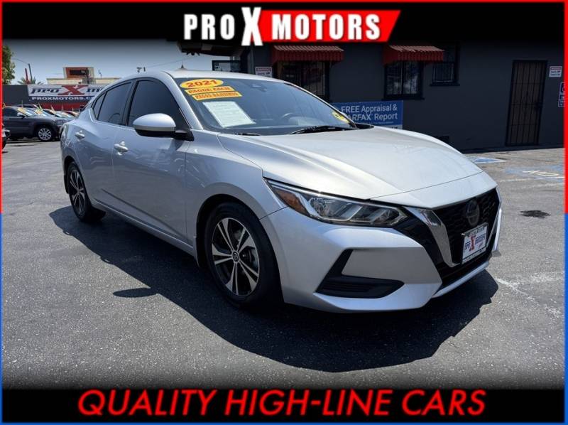 2021 Nissan Sentra SV — Sedan — 86,625 mi — South Gate, CA