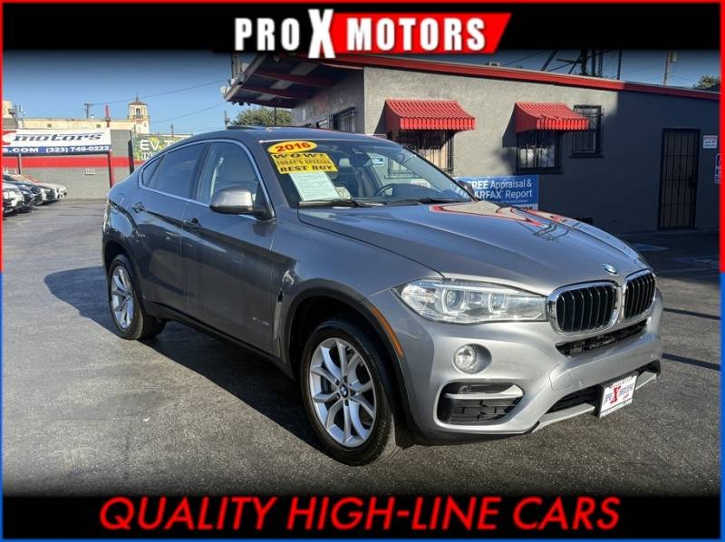 2016 BMW X6 35i — SUV — 82,303 mi — South Gate, CA