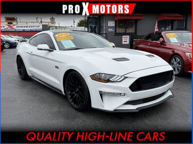 2018 Ford Mustang GT Premium — Coupe — 84,172 mi — South Gate, CA