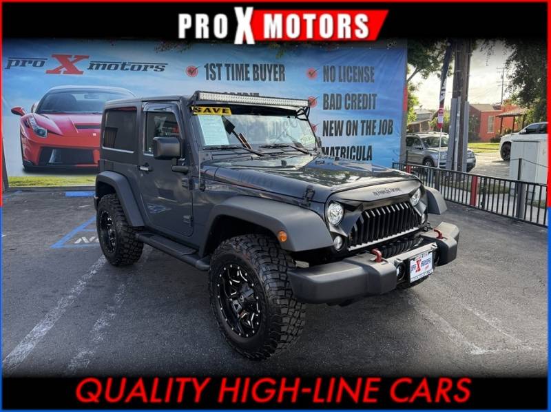 2017 Jeep Wrangler Willys Wheeler — SUV — 70,595 mi — South Gate, CA