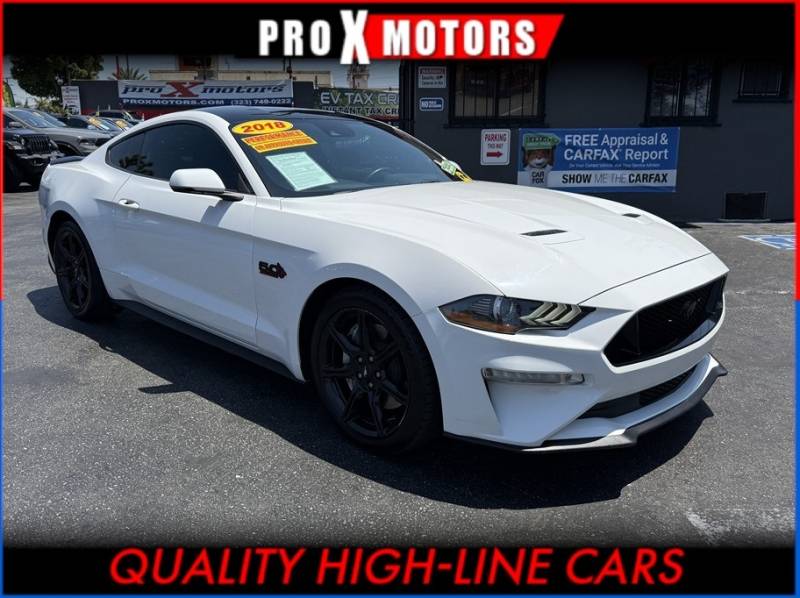 2018 Ford Mustang GT Premium — Coupe — 96,555 mi — South Gate, CA