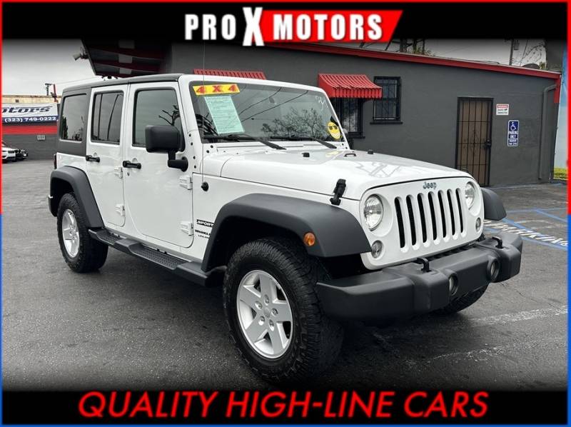 2018 Jeep Wrangler Sport S — SUV — 82,757 mi — South Gate, CA