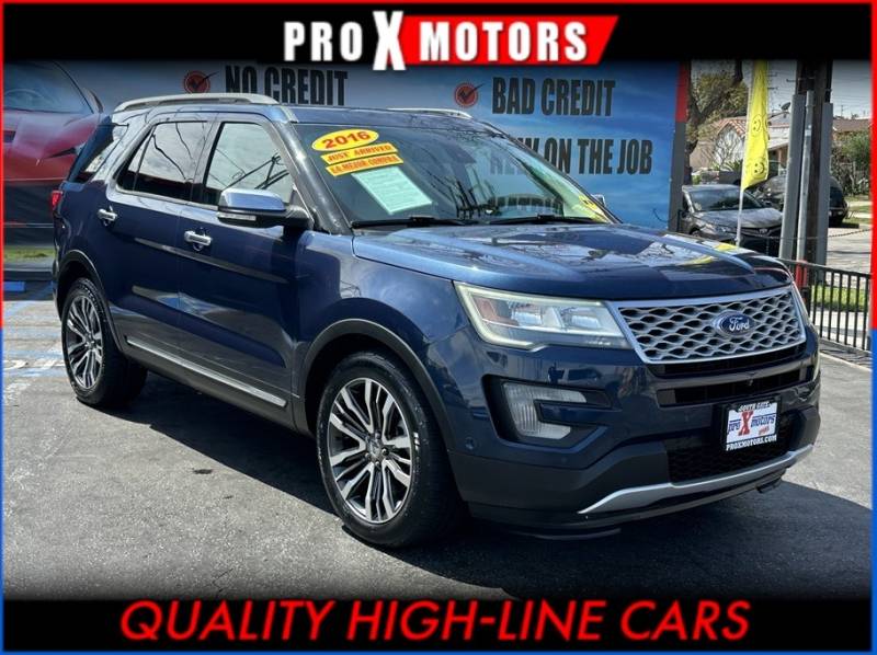 2016 Ford Explorer Platinum — SUV — 75,016 mi — South Gate, CA