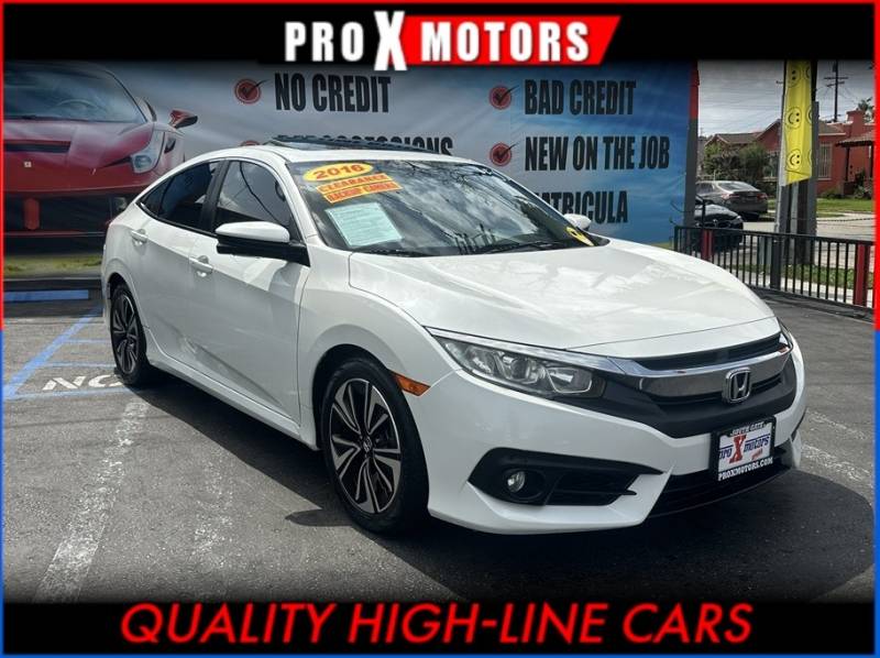 2016 Honda Civic EX-T — Sedan — 81,443 mi — South Gate, CA