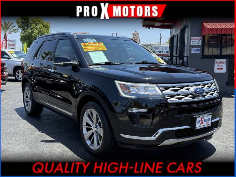 2018 Ford Explorer Limited — SUV — 88,698 mi — South Gate, CA