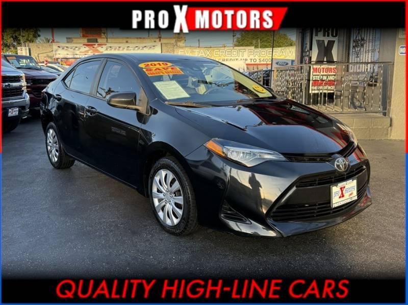 2019 Toyota Corolla LE — Sedan — 75,754 mi — South Gate, CA