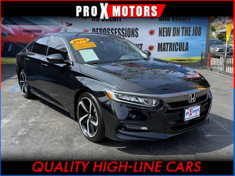 2018 Honda Accord Sport — Sedan — 24,183 mi — South Gate, CA