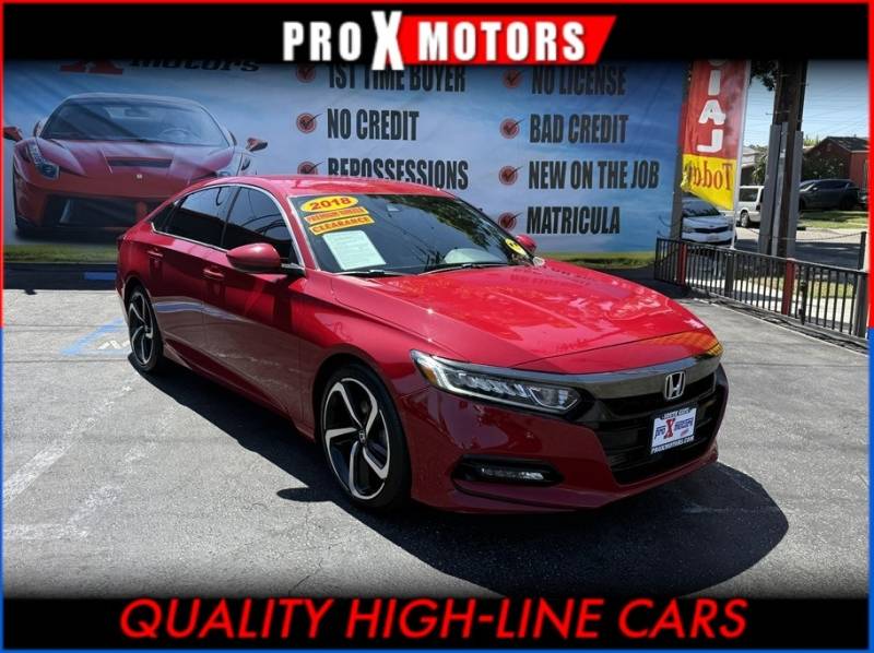 2018 Honda Accord Sport — Sedan — 93,607 mi — South Gate, CA