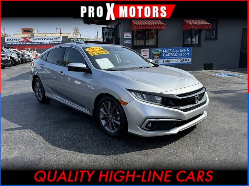 2021 Honda Civic EX — Sedan — 93,298 mi — South Gate, CA