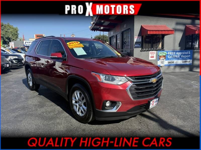 2019 Chevrolet Traverse LT Cloth — SUV — 95,686 mi — South Gate, CA
