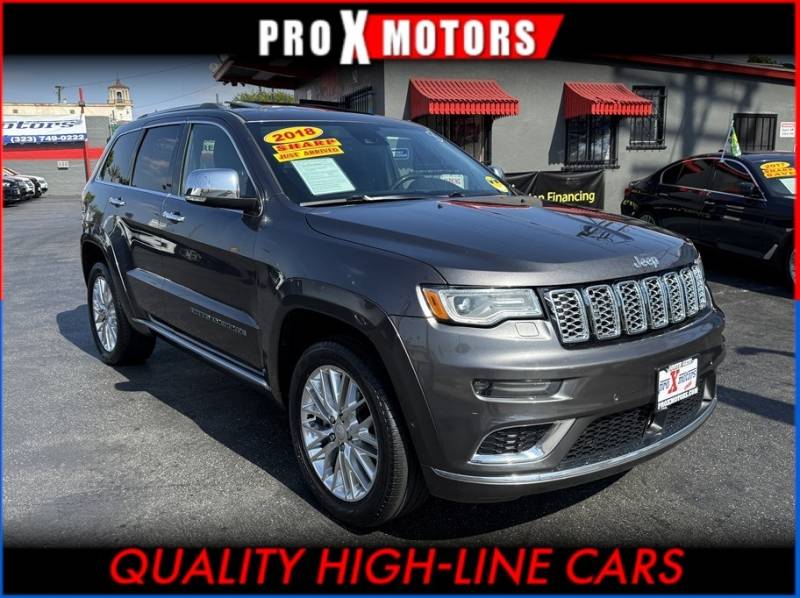 2018 Jeep Grand Cherokee Summit — SUV — 99,500 mi — South Gate, CA
