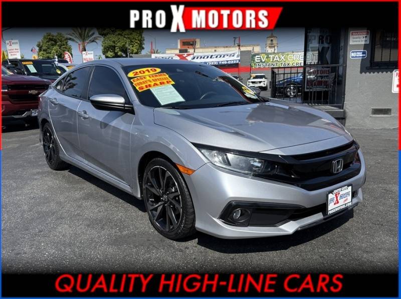 2019 Honda Civic Sport — Sedan — 73,046 mi — South Gate, CA