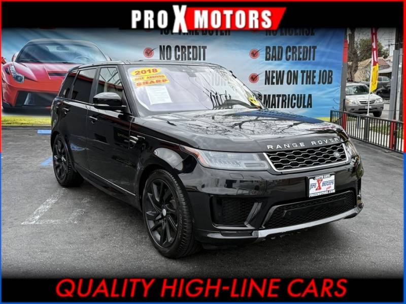2018 Land Rover Range Rover Sport HSE — SUV — 77,402 mi — South Gate, CA