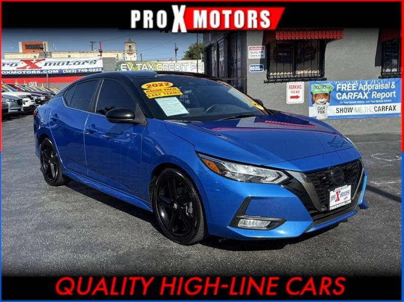 2022 Nissan Sentra SR — Sedan — 57,482 mi — South Gate, CA