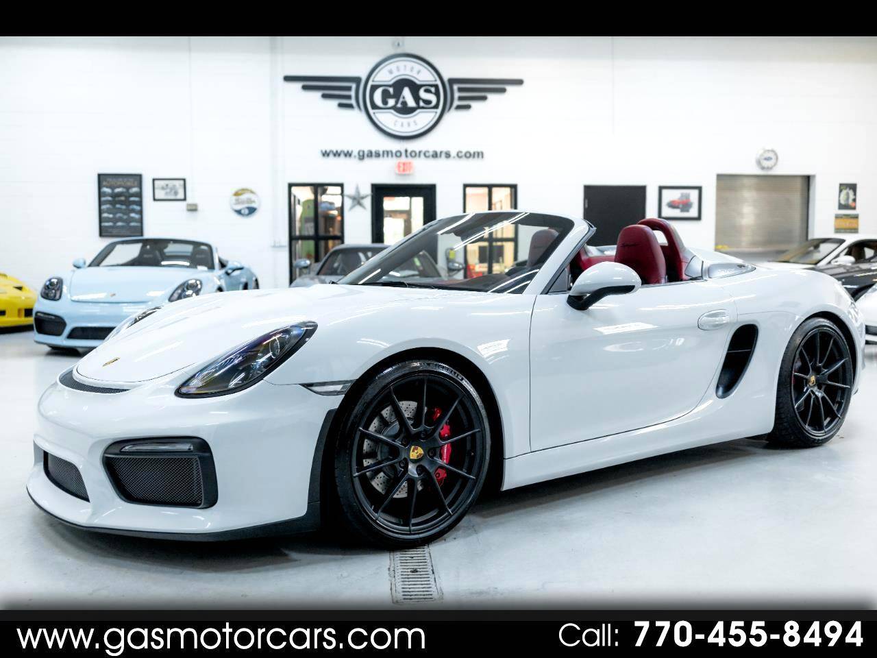 2016 Porsche Boxster Spyder — Convertible — 24,213 mi — Marietta, GA