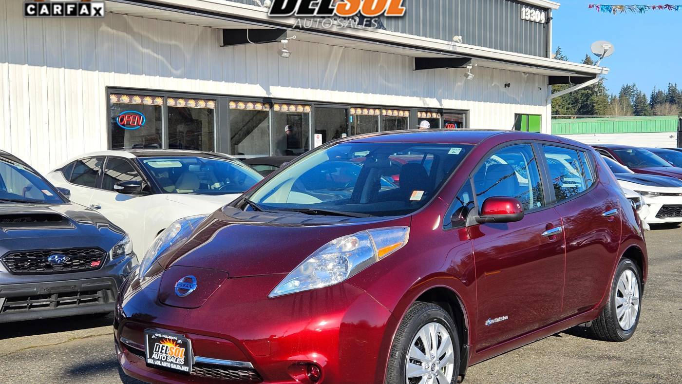 2016 Nissan LEAF S — Hatchback — 36,981 mi — Everett, WA