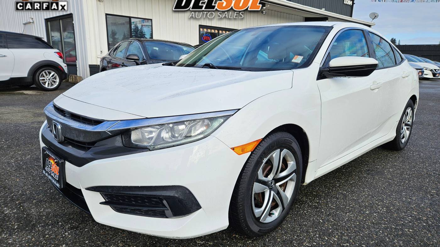 2016 Honda Civic LX — Sedan — 84,383 mi — Everett, WA