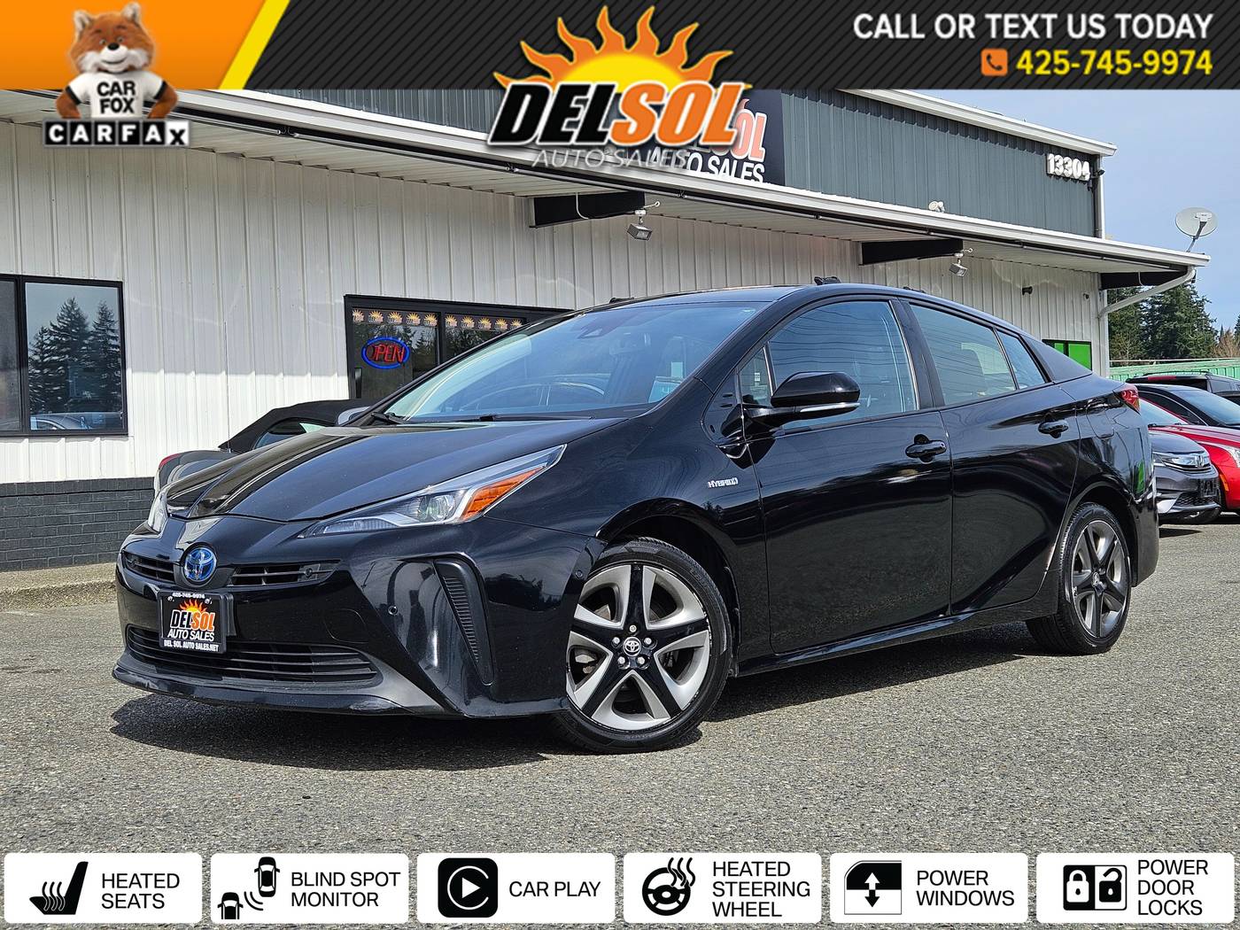 2020 Toyota Prius XLE — Hatchback — 81,317 mi — Everett, WA