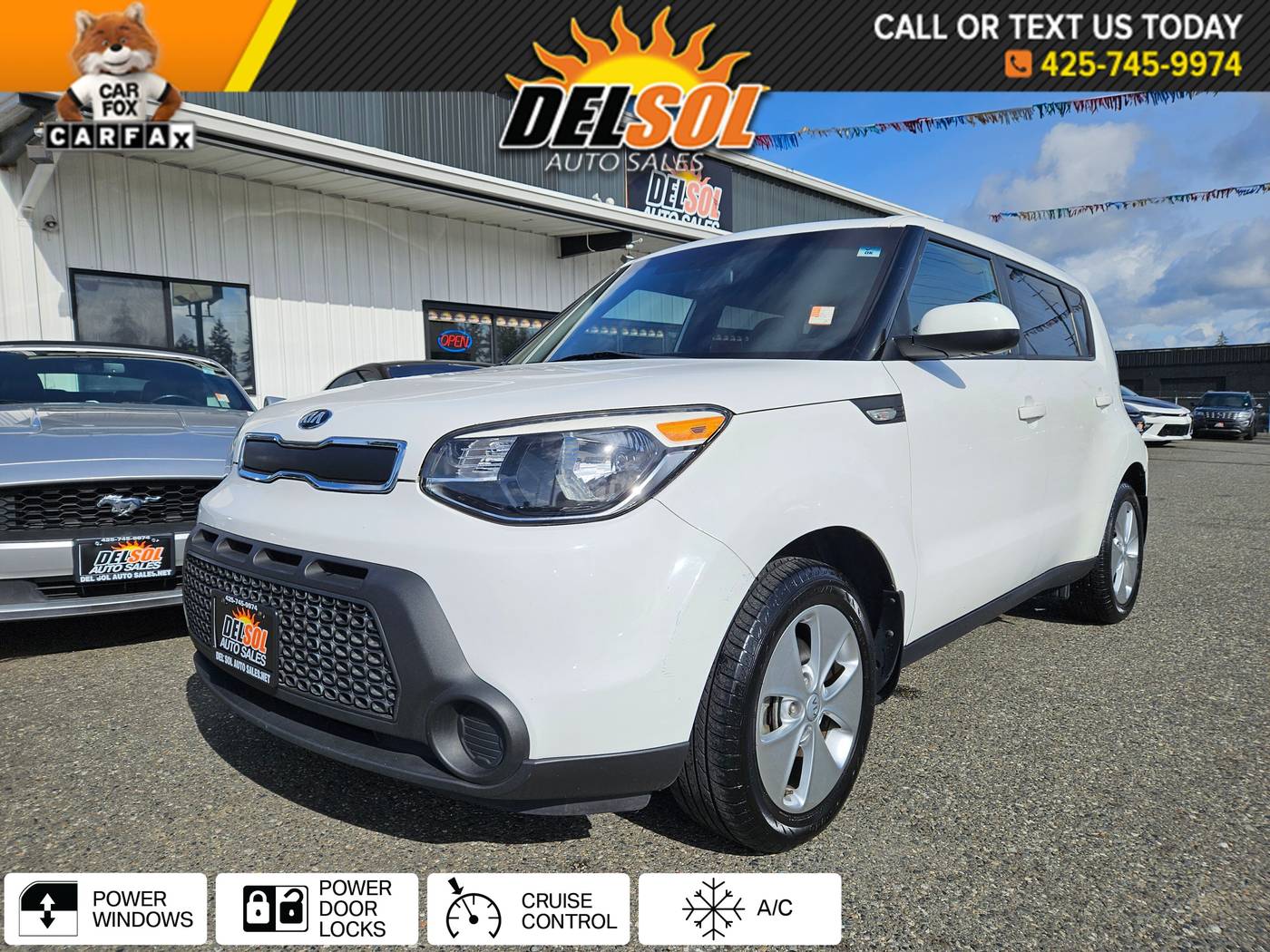 2014 Kia Soul Base — Hatchback — 75,660 mi — Everett, WA