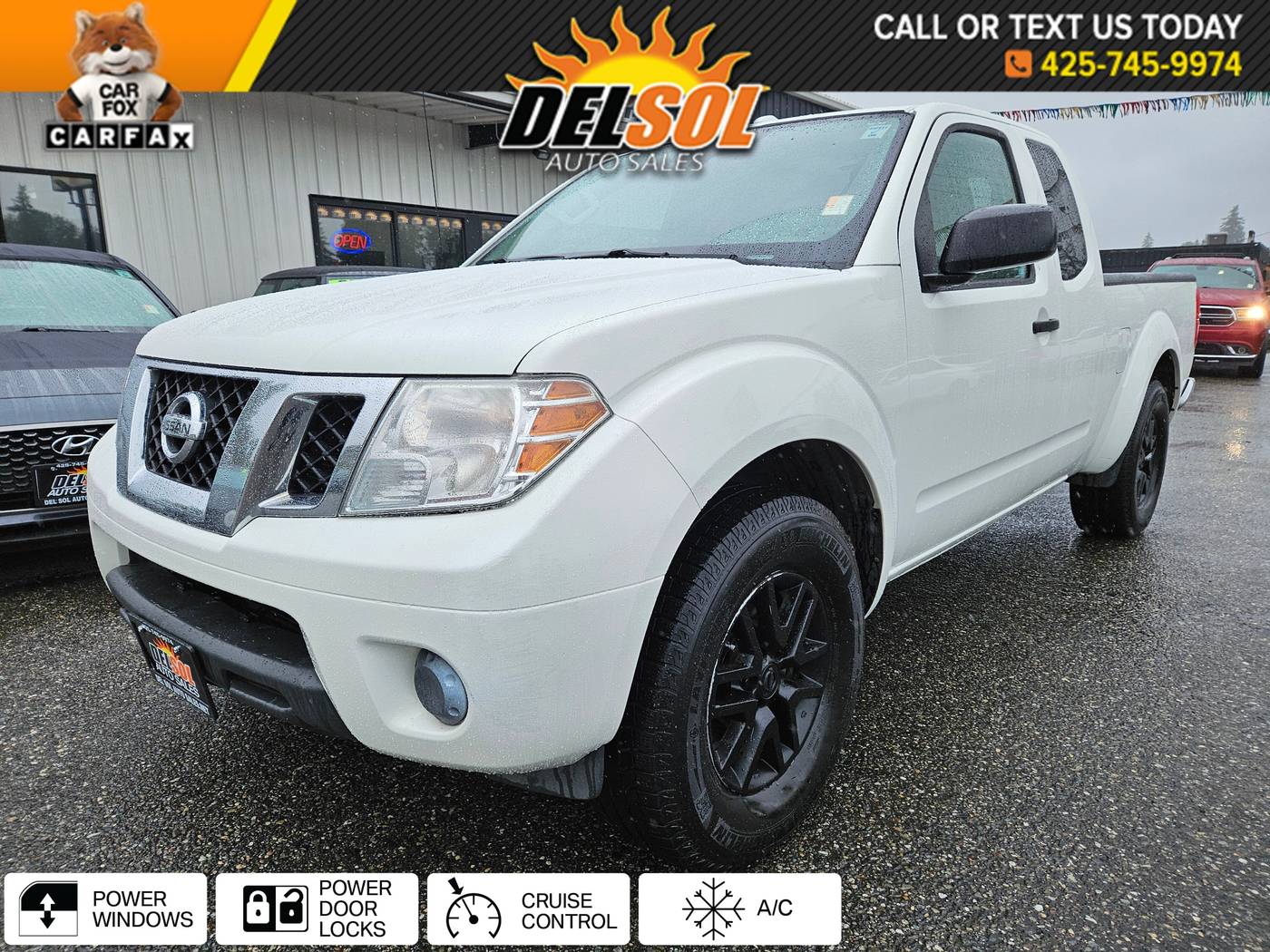 2017 Nissan Frontier SV V6 — Pickup Truck — 138,590 mi — Everett, WA