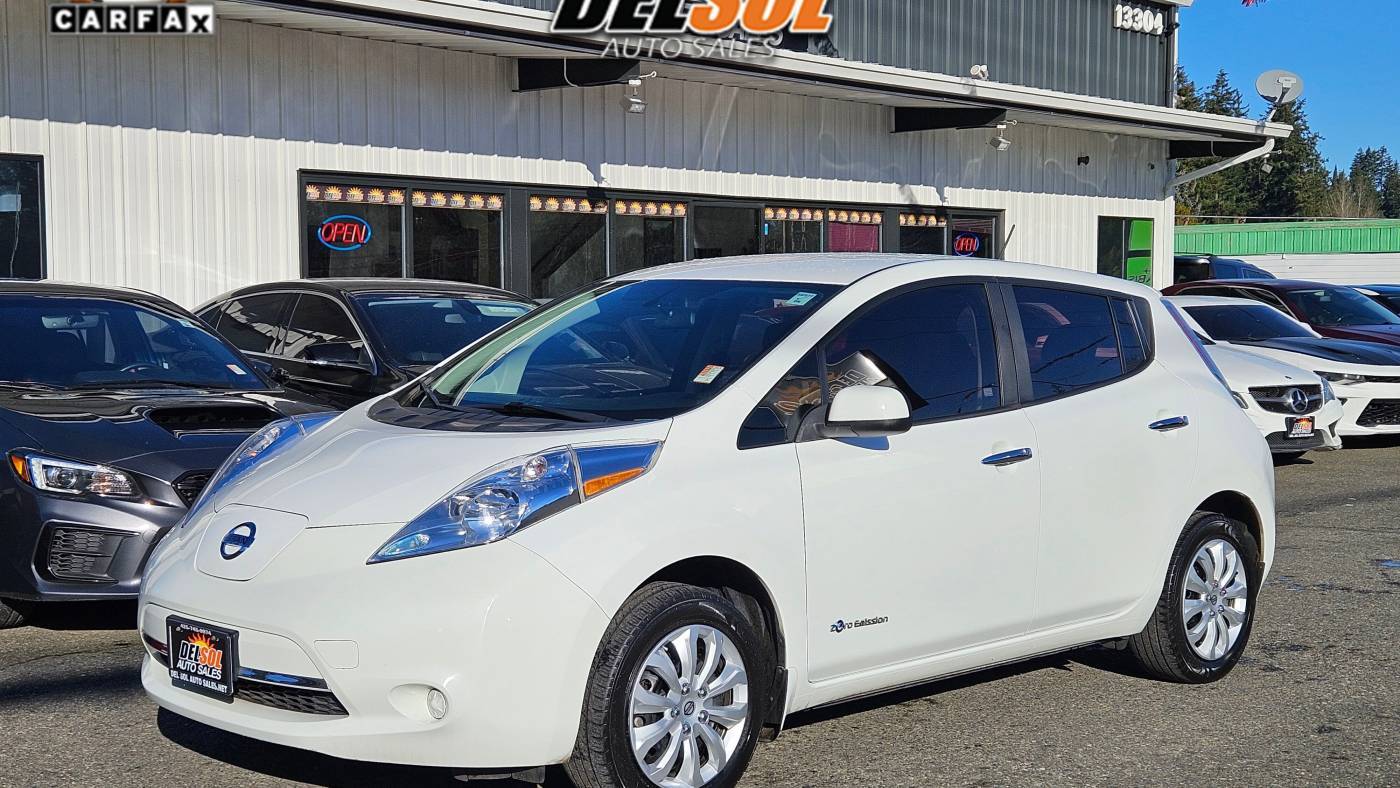 2015 Nissan LEAF S — Hatchback — 68,766 mi — Everett, WA
