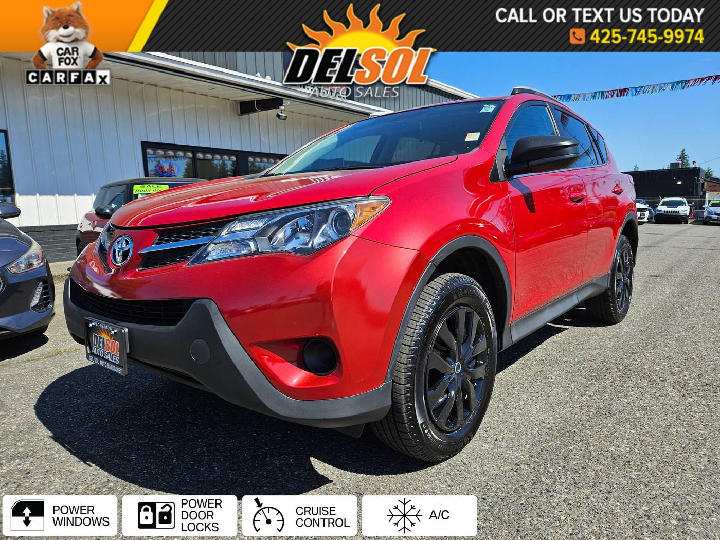 2013 Toyota RAV4 LE — SUV — 119,383 mi — Everett, WA