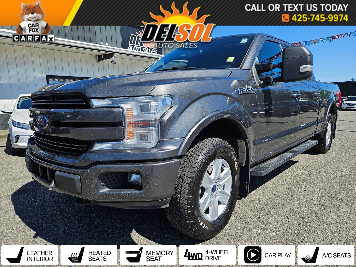 2019 Ford F-150 Lariat — Pickup Truck — 123,191 mi — Everett, WA