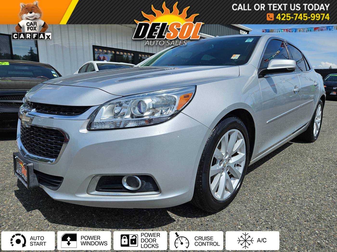2014 Chevrolet Malibu LT — Sedan — 109,660 mi — Everett, WA