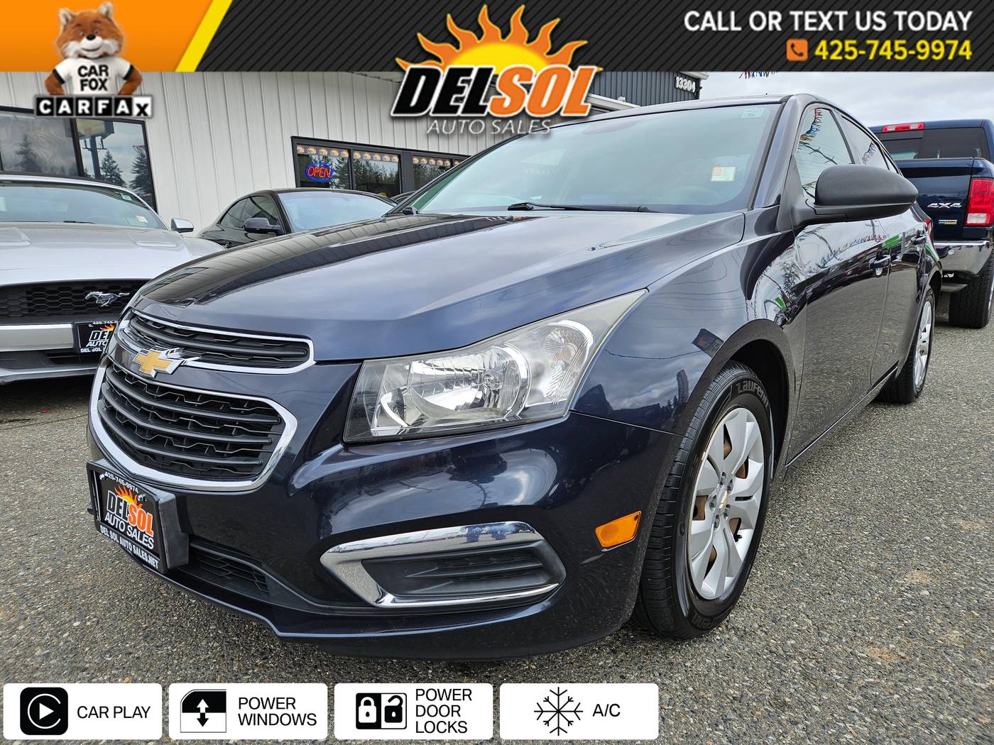 2016 Chevrolet Cruze Limited LS — Sedan — 96,130 mi — Everett, WA