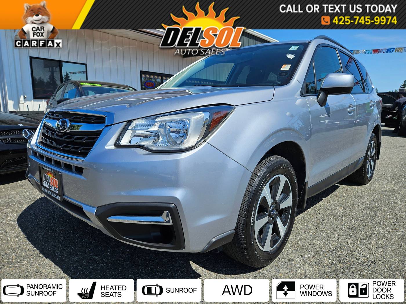 2018 Subaru Forester 2.5i Premium — SUV — 90,402 mi — Everett, WA