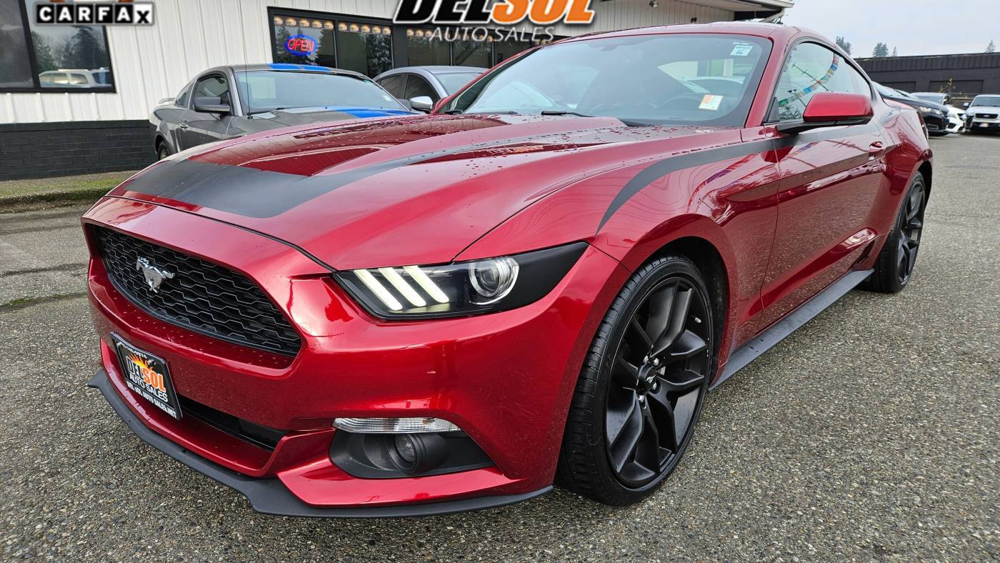 2016 Ford Mustang EcoBoost Premium — Coupe — 76,557 mi — Everett, WA
