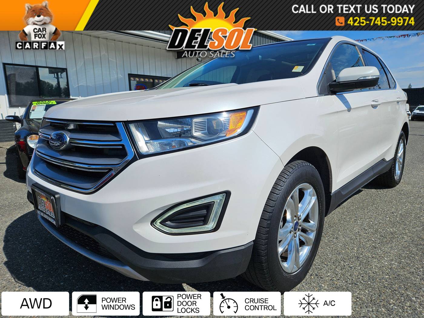 2015 Ford Edge SEL — SUV — 97,330 mi — Everett, WA