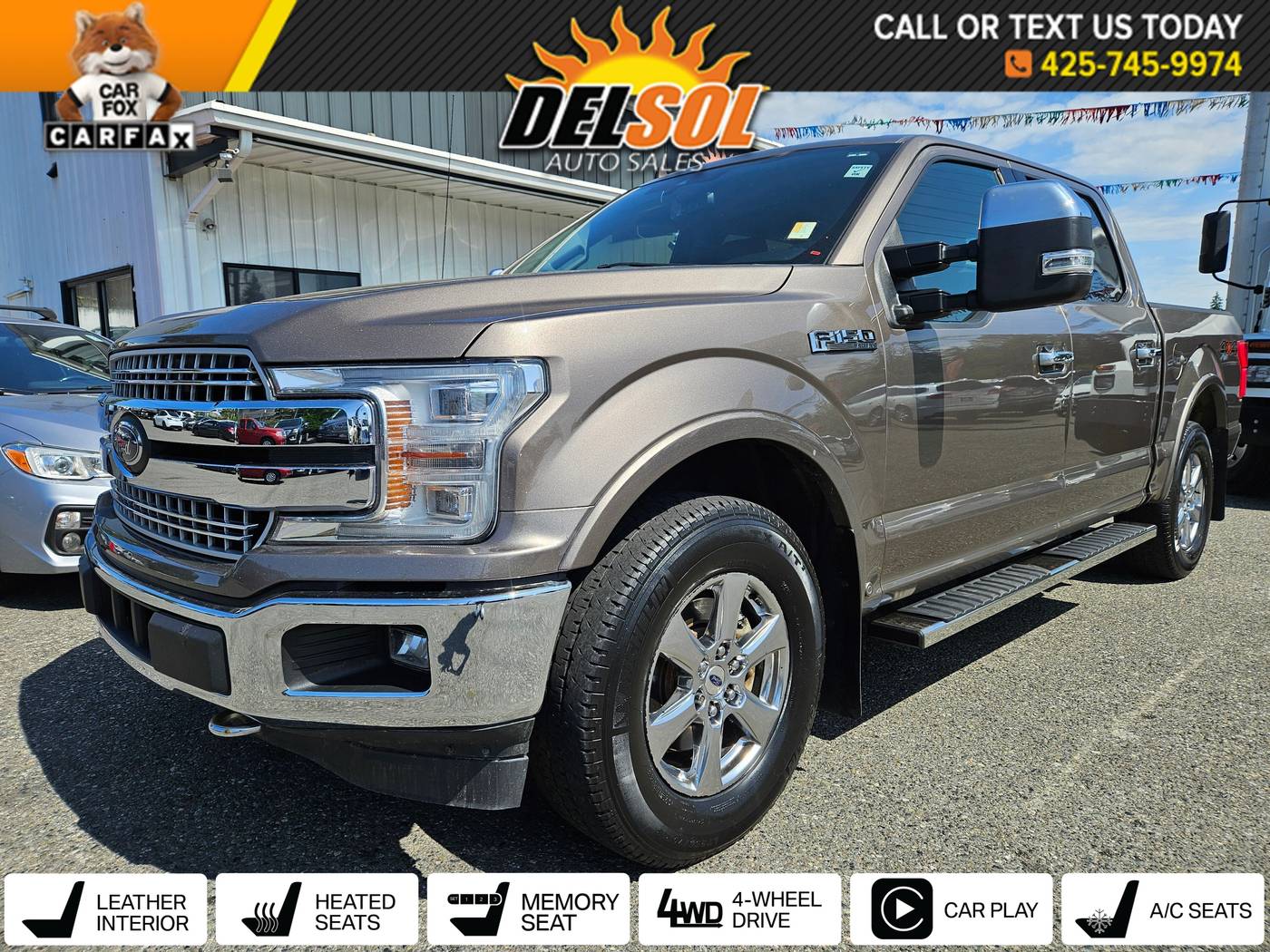 2018 Ford F-150 Lariat — Pickup Truck — 124,267 mi — Everett, WA