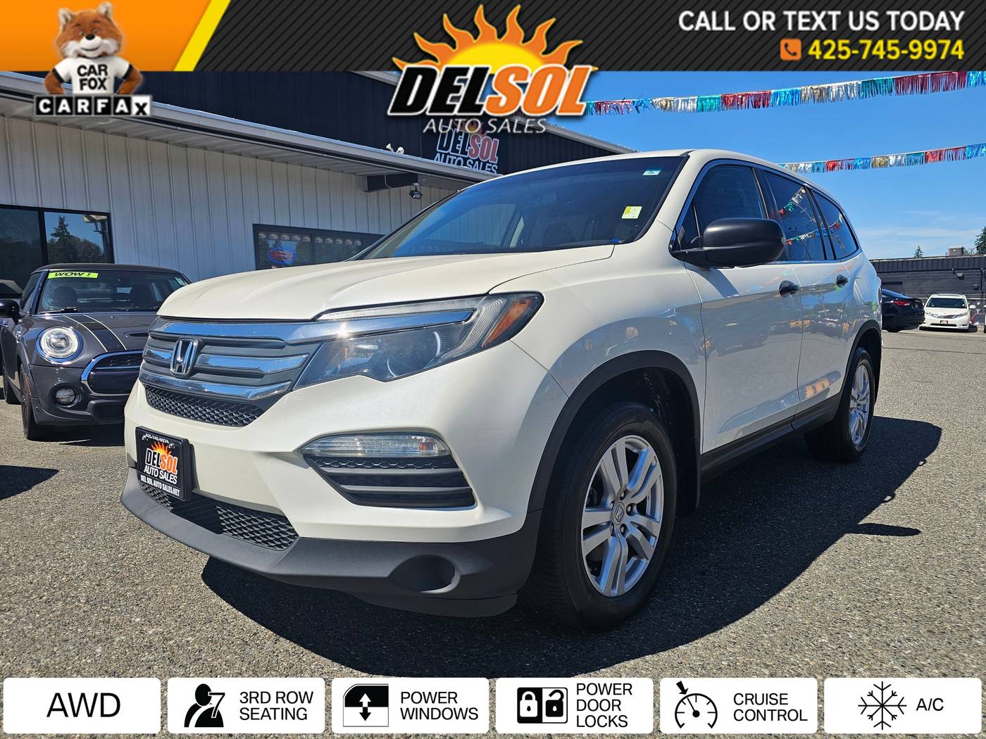 2018 Honda Pilot LX — SUV — 133,935 mi — Everett, WA