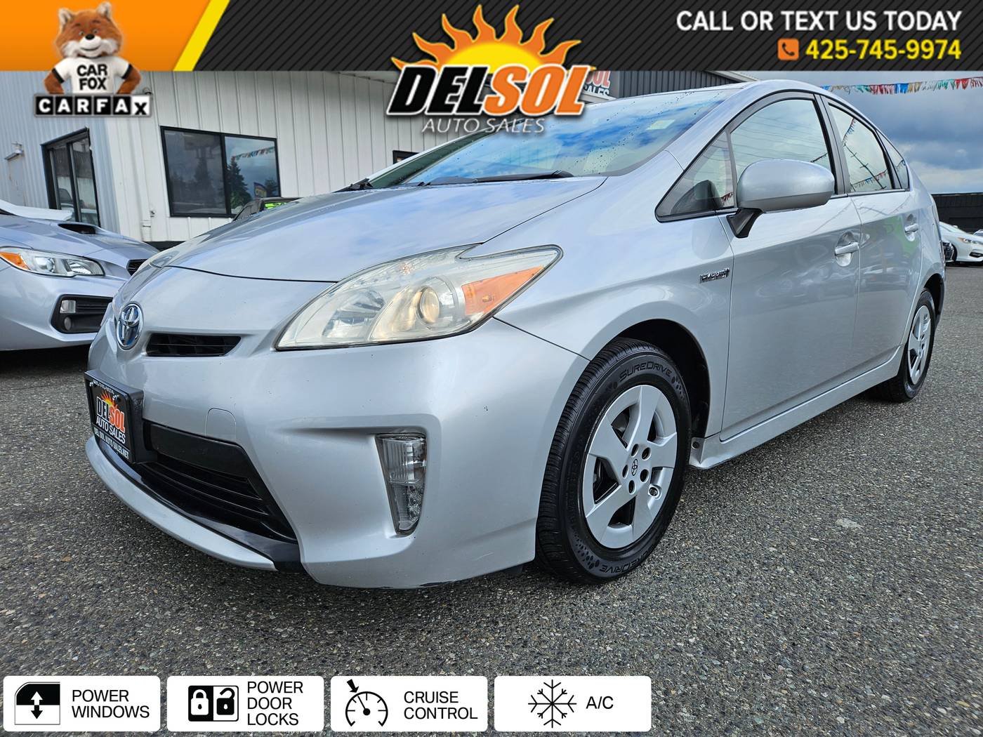 2012 Toyota Prius Two — Sedan — 114,830 mi — Everett, WA