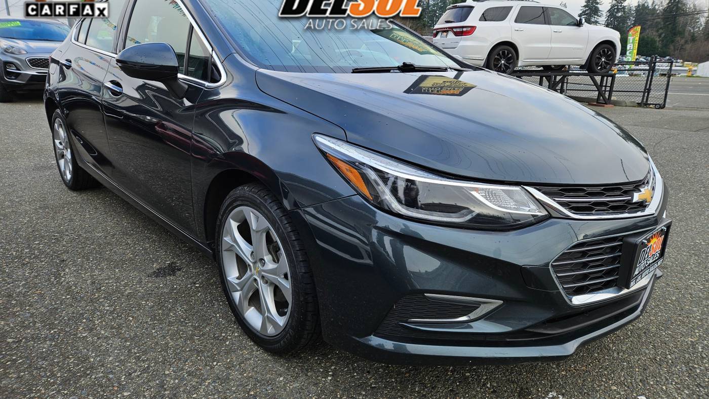 2018 Chevrolet Cruze Premier — Hatchback — 68,462 mi — Everett, WA