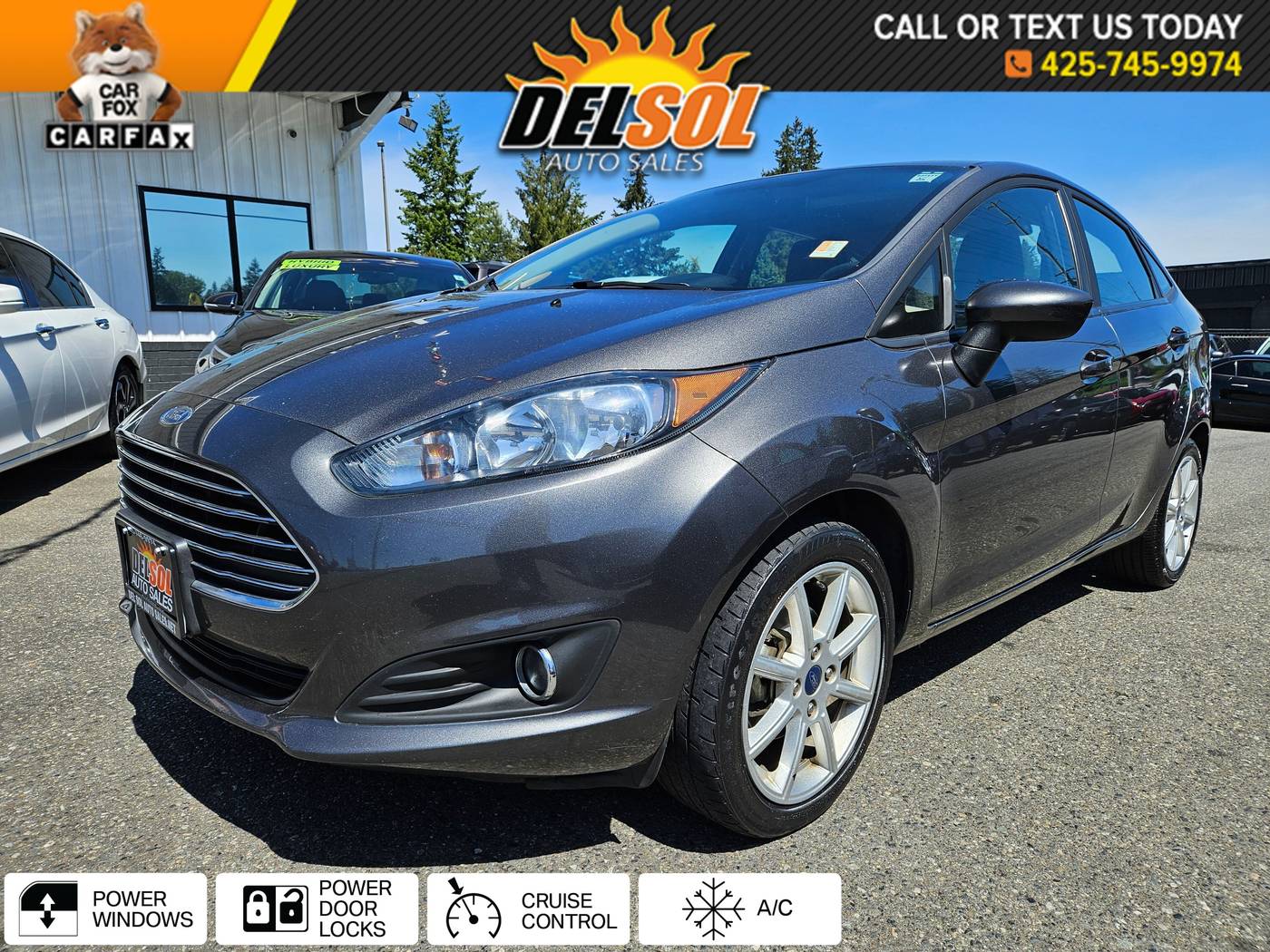 2019 Ford Fiesta SE — Sedan — 95,190 mi — Everett, WA