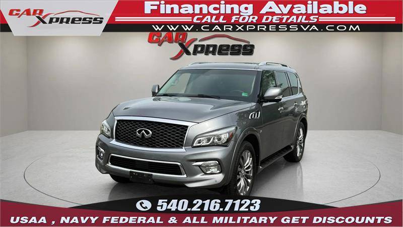 2016 INFINITI QX80 Standard — SUV — 142,189 mi — Fredericksburg, VA