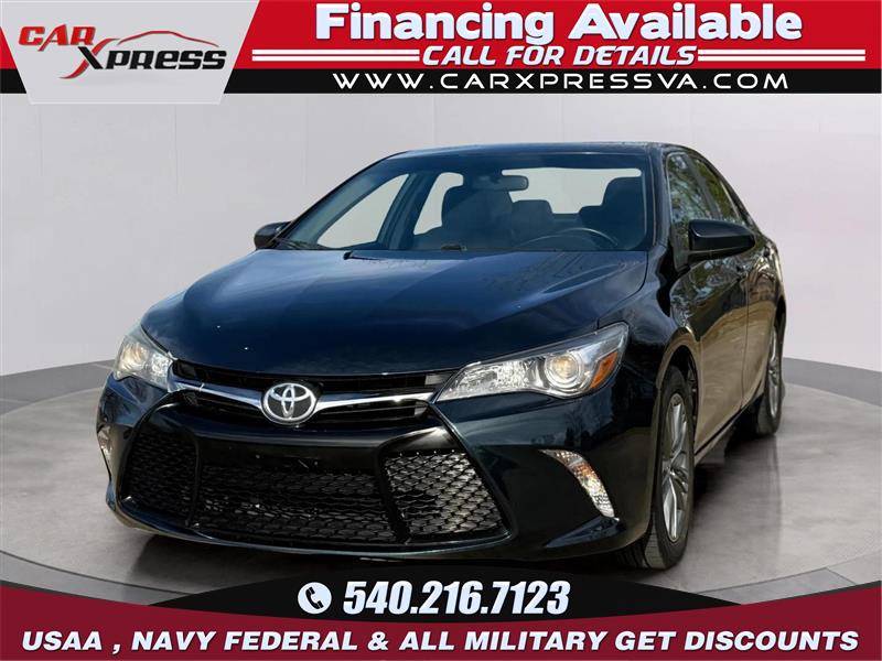 2016 Toyota Camry SE — Sedan — 120,935 mi — Fredericksburg, VA