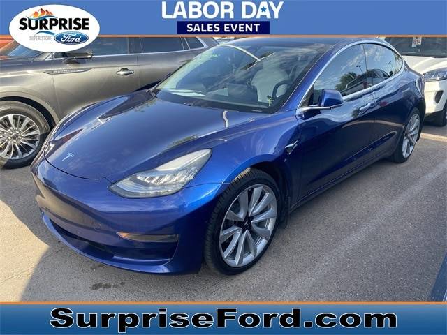 2019 Tesla Model 3 Long Range — Sedan — 74,162 mi — Surprise, AZ
