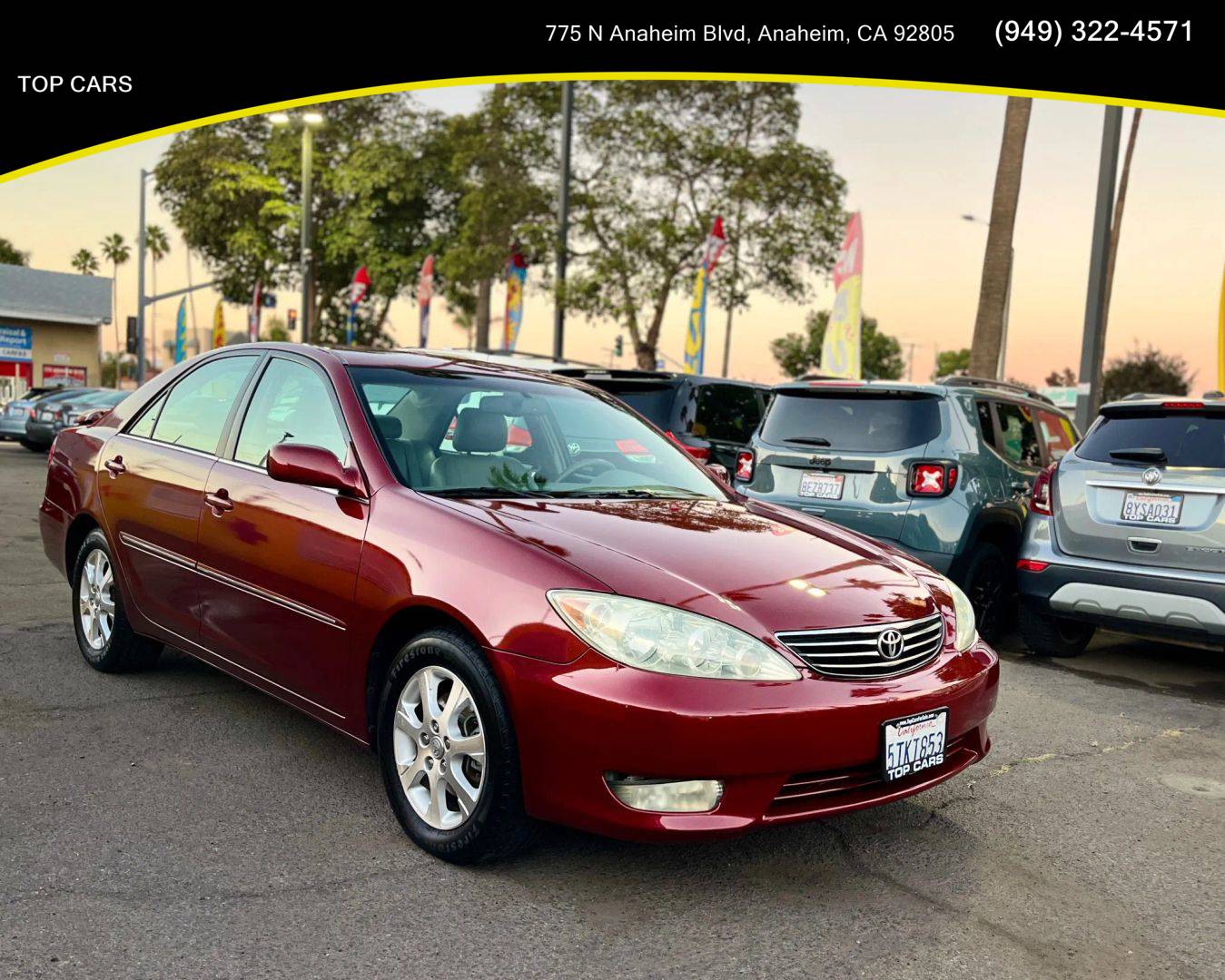 2006 Toyota Camry XLE V6 — Sedan — 120,658 mi — Orange, CA