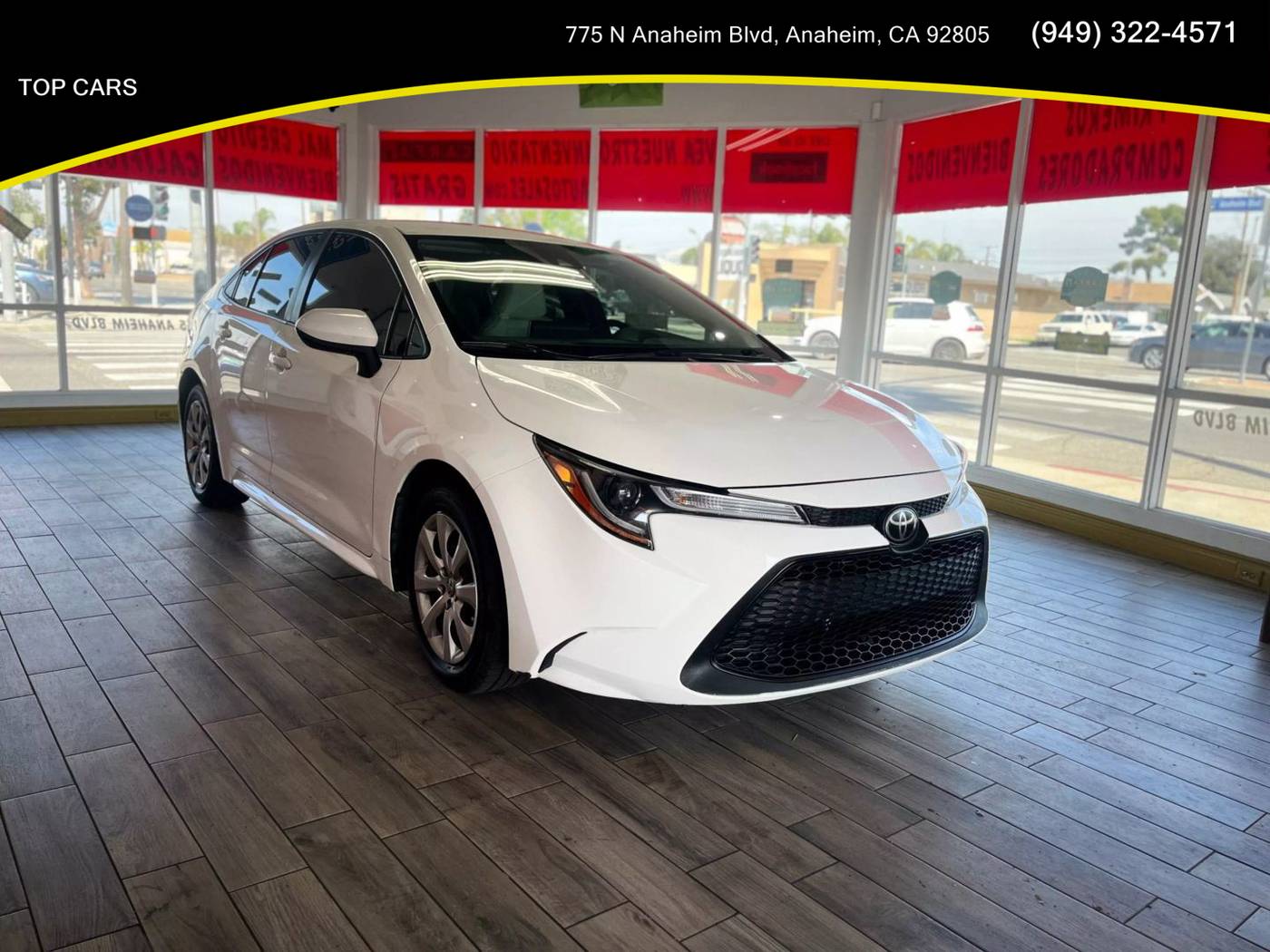 2020 Toyota Corolla LE — Sedan — 104,929 mi — Orange, CA