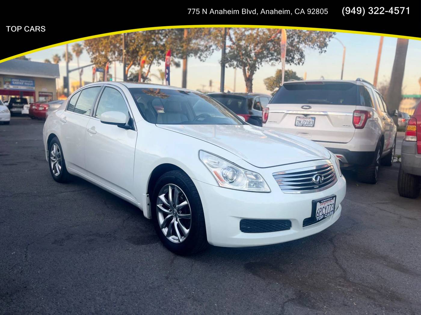2007 INFINITI G G35x — Sedan — 104,685 mi — Orange, CA