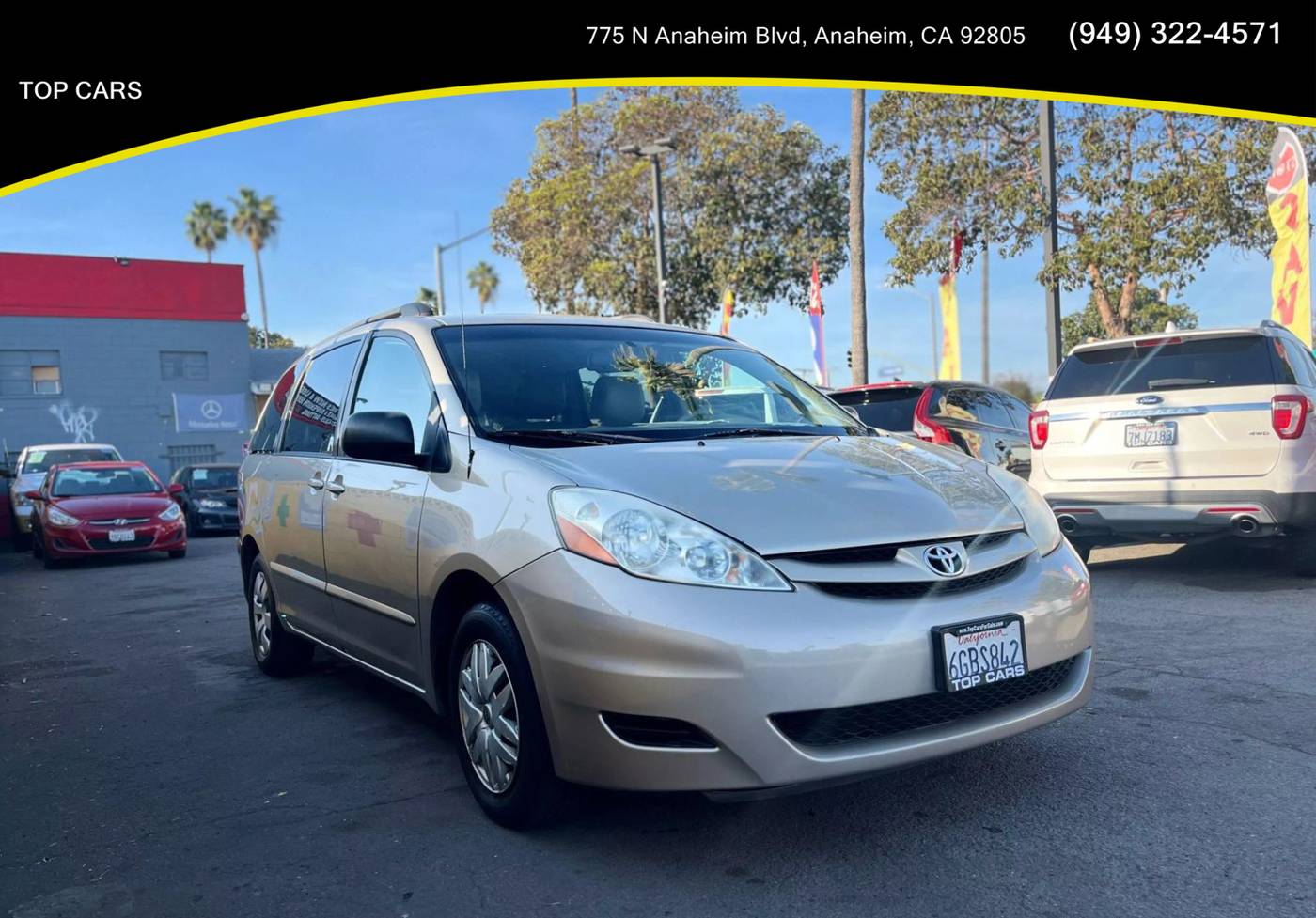 2009 Toyota Sienna LE — Minivan — 132,751 mi — Orange, CA
