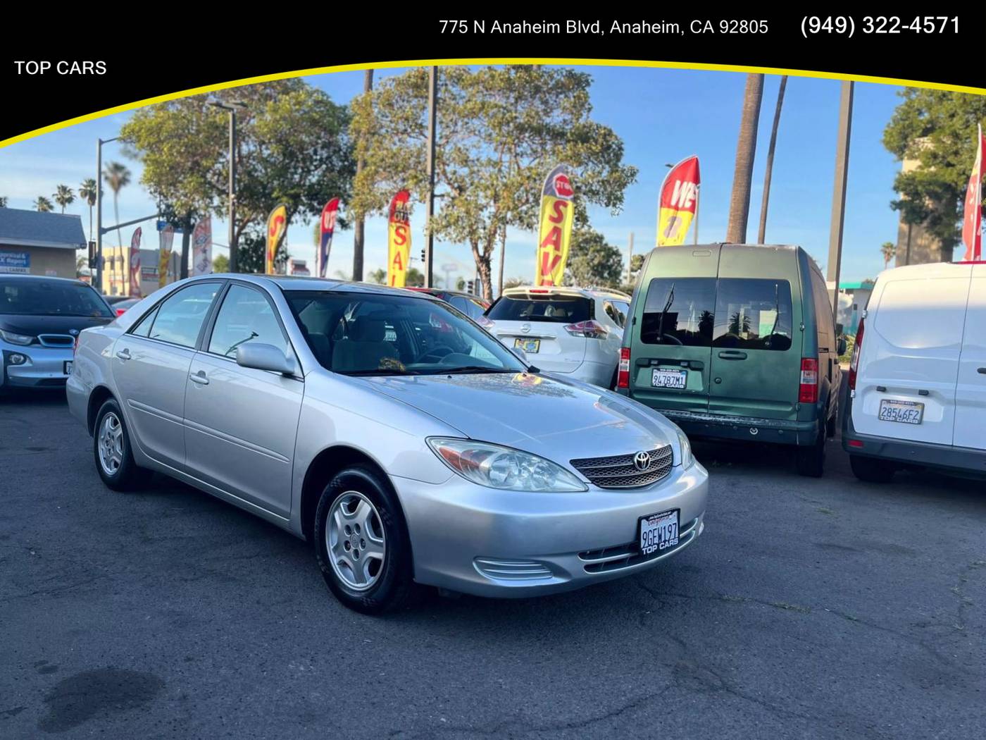 2003 Toyota Camry LE V6 — Sedan — 118,841 mi — Orange, CA