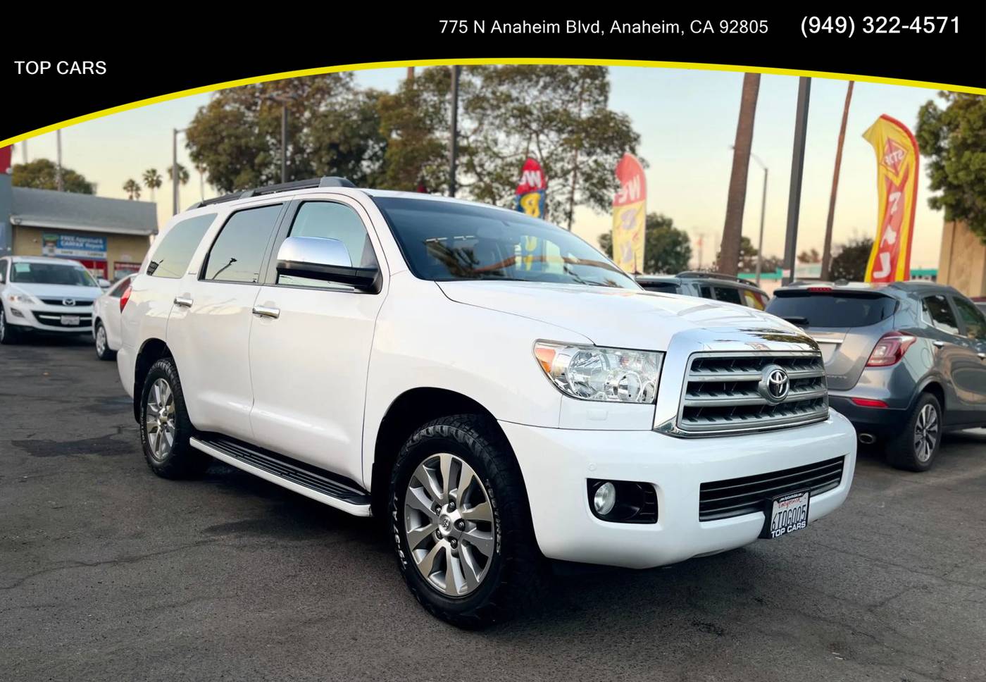 2011 Toyota Sequoia Limited — SUV — 191,157 mi — Orange, CA