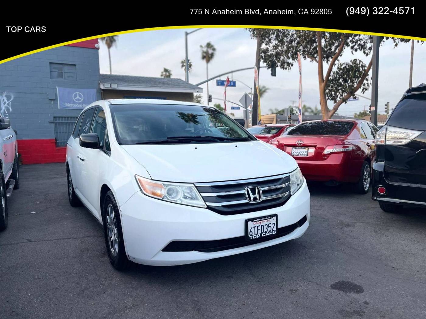 2011 Honda Odyssey EX-L — Minivan — 124,947 mi — Orange, CA