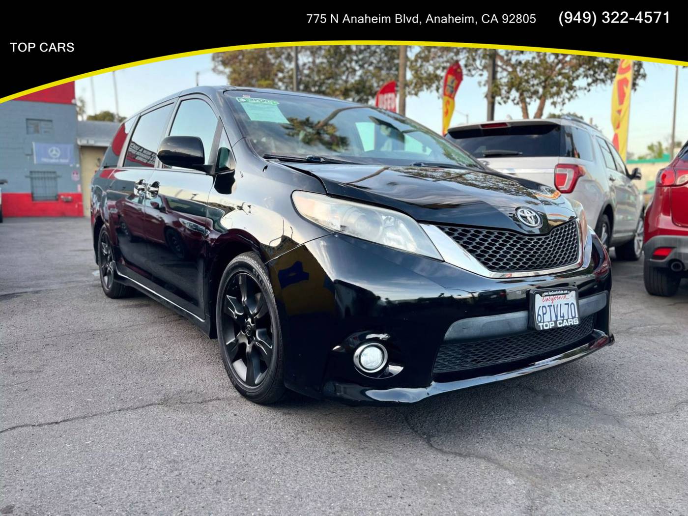 2011 Toyota Sienna SE — Minivan — 138,185 mi — Orange, CA